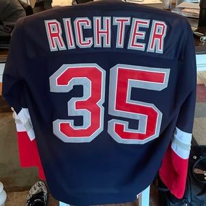 New York rangers Mike richter Statue of Liberty jersey size 50